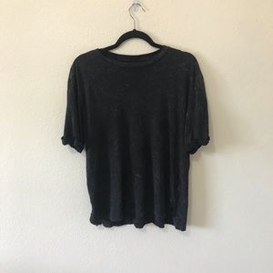 black stone/acid wash tshirt